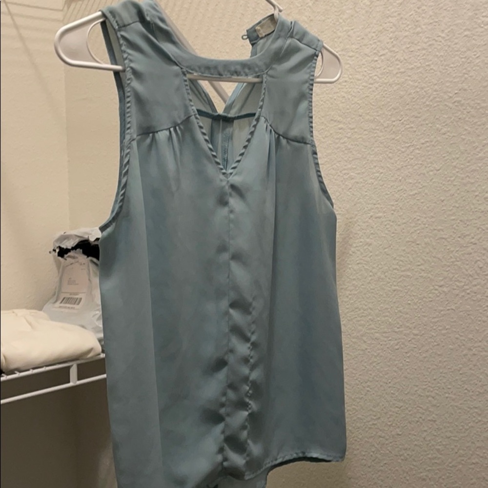 Blue blouse